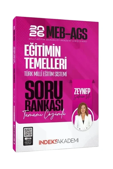 İndeks Akademi 2026 MEB-AGS Eğitimin Temelleri ve Türk Milli Eğitim Sistemi+Mevzuat Bilgisi Soru Bankası-2 KİTAP - Resim 2