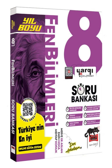 Yargı Yayınları Yargı Yayınları 8.Sınıf LGS Fen Bilimleri Yıl Boyu Soru Bankası ürün görseli