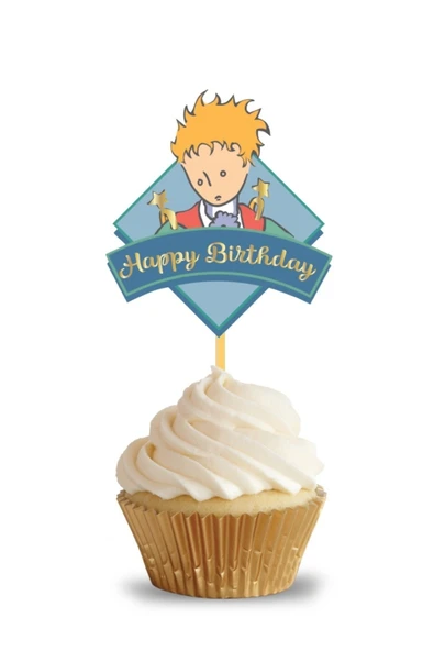 Big Party Küçük Prens Temalı Kürdan 10 Lu - Resim 3