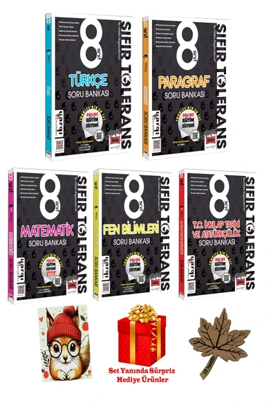 Yargı Yayınları Yargı Ders Arkadaşım 8. Sınıf LGS Hazırlık Sıfır Tolerans Serisi Tüm Dersler Soru Bankası + 4 HEDİYE ürün görseli