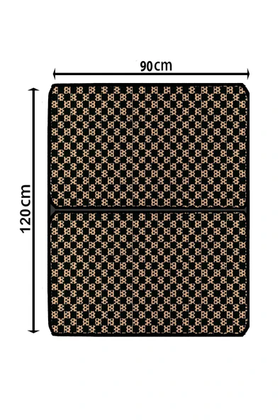 A 1968 AKTUNÇ TEKSTİL 3 XL PREMİUM DESENLİ KEDİ KUMU PASPASI 90 cm x 120 cm - Resim 2