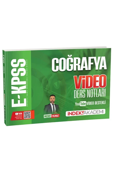 İndeks Akademi 2026 EKPSS Coğrafya Video Ders Notları - Mesut Yılmaz Yayıncılık ürün görseli