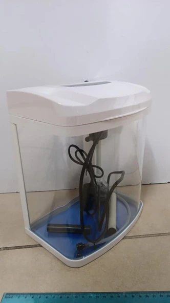 Rs-230A Akvaryum White 23*16*28,5 Cm 2W Led - Resim 4