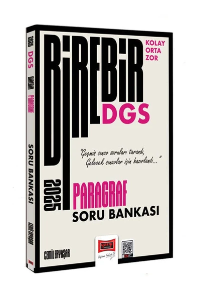 Yargı Yayınları Yargı Yayınları 2025 DGS Birebir Serisi Kolay-Orta-Zor Paragraf Soru Bankası ürün görseli