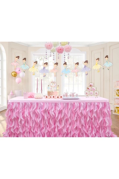 Big Party Kağıt Banner Balerin Temalı 10 Parça ürün görseli