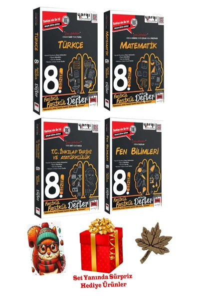 Yargı Yayınları Yargı Ders Arkadaşım 8. Sınıf LGS Hazırlık Seti Fasikül Fasikül Akıllı Defter (4 HEDİYELİ) ürün görseli