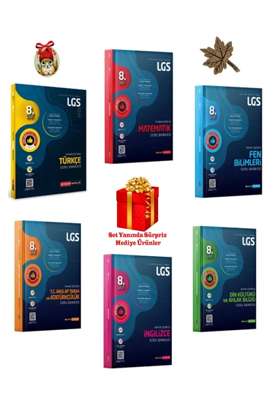 Pegem Akademi Yayıncılık Pegem 2026 Lgs 8. Sınıf Tüm Dersler Soru Bankası Seti ürün görseli