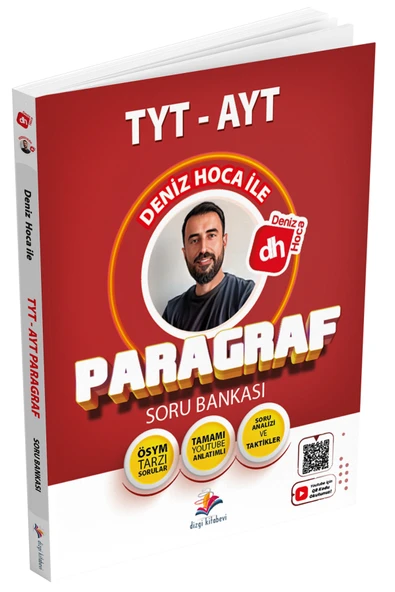 Dizgi Kitap Deniz Hoca Paragraf Soru Bankası 2026 ürün görseli