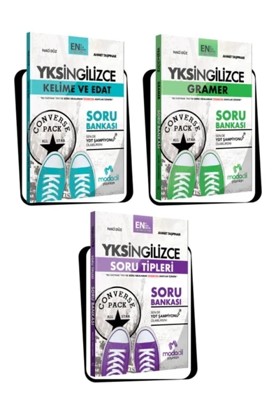 Modadil Yksdil Converse Soru Bankası Seti (3 KİTAP) ürün görseli