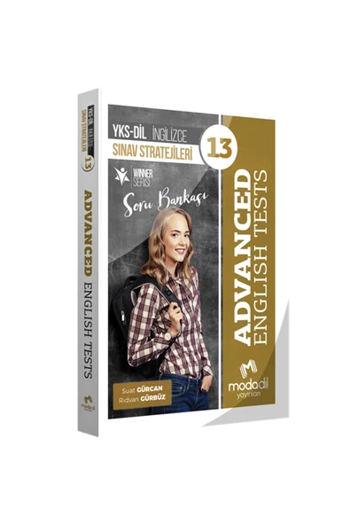 Modadil Yayınları Modadil YKS-DİL İngilizce Sınav Stratejileri 13 Advanced Englısh Test ürün görseli