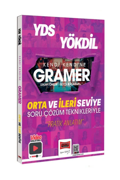 Yargı Yayınları 2025 YDS YÖKDİL Kendi Kendine Gramer Orta İleri Seviye Soru Çözüm Teknikleri İle Anlatım-Erkan ÖNLER ürün görseli