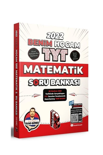 PeraMila Benim Hocam 2022 YKS TYT Matematik Soru Bankası Video Çözümlü İlyas Güneş ürün görseli
