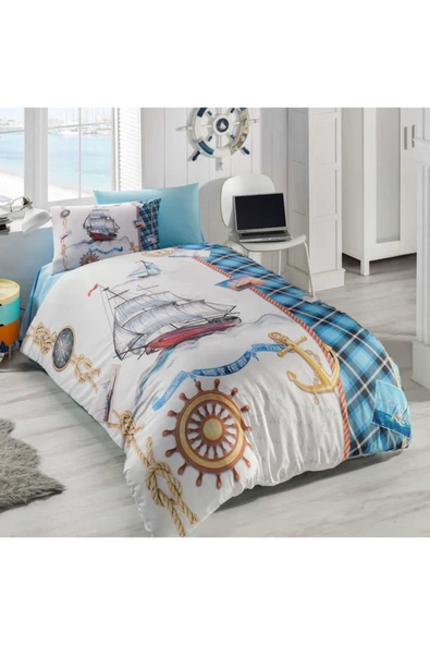 çakıroğlutekstil Örtüm Tek Kişilik Uyku Seti Sailor Pkt059 ürün görseli 1