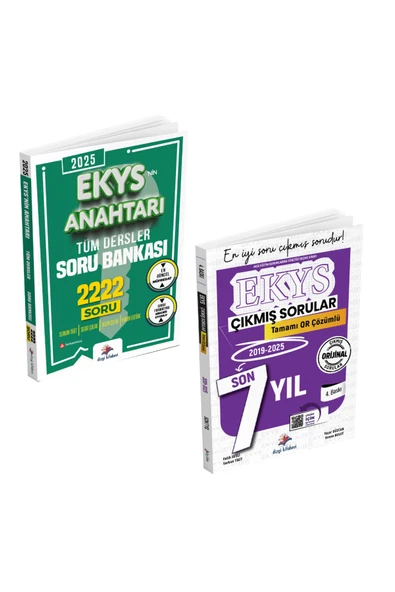 Dizgi Kitap Meb Ekys Ekys'nin Anahtarı Tüm Dersler Soru Bankası Ve Qr Çözümlü Son 7 Yıl Çıkmış Sorular Seti ürün görseli