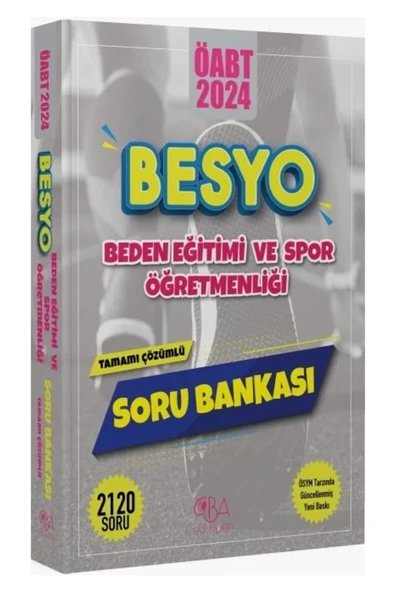 CBA Akademi Cba Yayınları Öabt Meb-ags Besyo Beden Eğitimi Öğretmenliği Soru Bankası 2 Cilt Çözümlü Cba Yayınlar ürün görseli