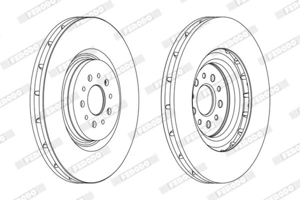 Fiat Fren Diski Ön - Adet - Frd Ddf1183c-1 - Resim 1