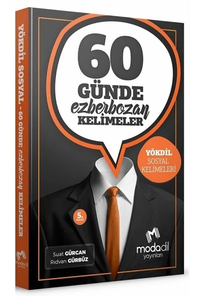 Modadil Yayınları Modadil Yayınları YÖKDİL 60 Günde Ezberbozan Sosyal Kelimeler ürün görseli