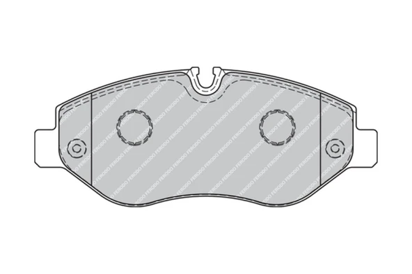 Mercedes Fren Balatası Ön - Fren Balatası Ön - Frd Fvr1778w - Resim 1