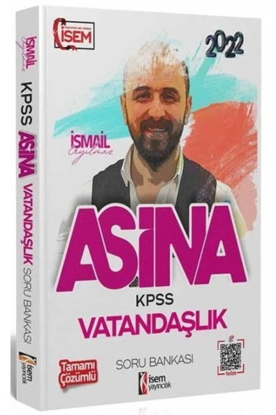 İsem Yayınları SÜPER FİYAT - İsem 2022 KPSS Vatandaşlık Aşina Soru Bankası Çözümlü - İsmail Eryılmaz İsem Yayınları ürün görseli