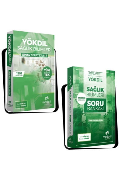 Modadil YÖKDİL SAĞLIK 2'li Hazırlık Seti Yayınları ürün görseli