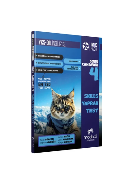 Modadil Yayınları Modadil YKSDİL Soru Canavarı 4 - Skills Yaprak Test ürün görseli