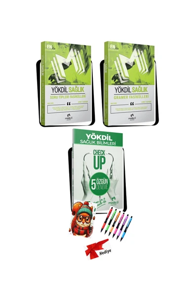 Modadil Yayınları Modadil YÖKDİL SAĞLIK - Kazandıran SET B Rıdvan Gürbüz & Suat Gürcan (2 Hediyeli) - Resim 3