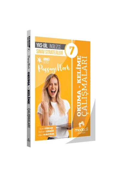 Modadil Yayınları Modadil YKS-DİL Sınav Stratejileri 7 - Passagework Okuma Kelime Çalışmaları ürün görseli