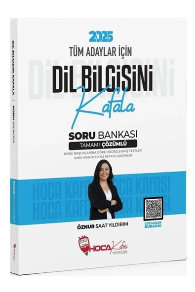 Hoca Kafası Yayınları Hoca Kafası 2025 Kpss Tyt Dil Bilgisini Kafala Soru Bankası Çözümlü - Öznur Saat Yıldırım Hoca Kafas ürün görseli