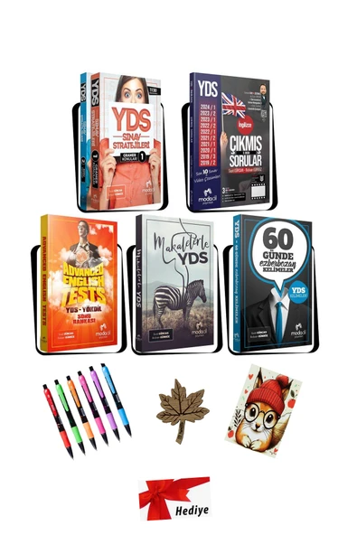 Modadil Yayınları Modadil YDS Kazandıran SET A Rıdvan Gürbüz & Suat Gürcan (3 Hediyeli) ürün görseli