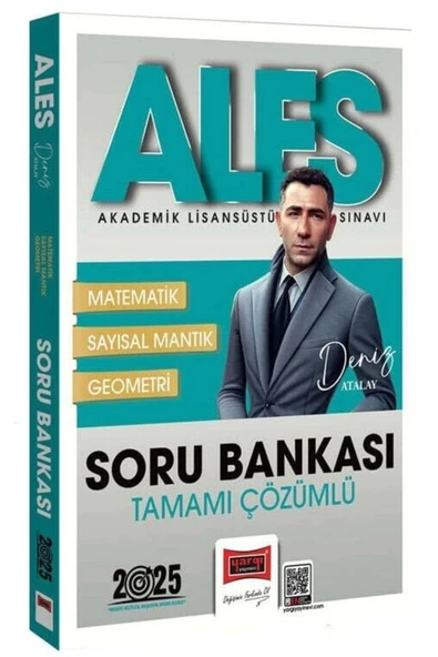 Yargı Yayınları Yargı 2025 Ales Sayısal Mantık Matematik-geometri Soru Bankası Çözümlü - Deniz Atalay Yargı Yayınlar ürün görseli