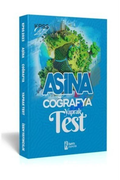 İsem Kitap 2023 Isem Kpss Aşina Coğrafya Çek Kopart Yaprak Test ürün görseli
