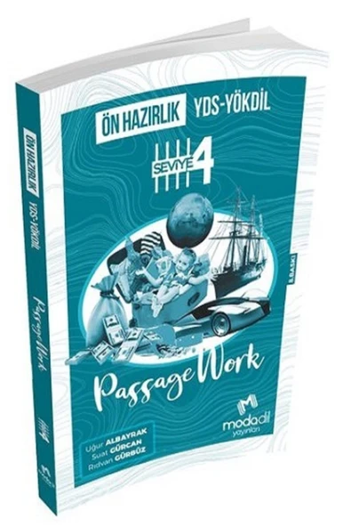 Modadil Yayınları Modadil Passagework YDS-YÖKDİL Ön Hazırlık - Seviye 4 ürün görseli