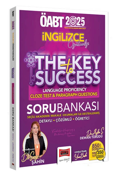Yargı Yayınları ÖABT İngilizce Öğretmenliği The Key To Cloze Test And Paragraph Questions Tamamı Çözümlü Soru ürün görseli