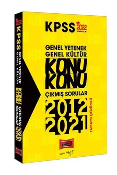 kitaps Kpss Genel Yetenek Genel Kültür Konu Konu Tamamı Çözümlü Çıkmış Sorular 9786254423802 ürün görseli