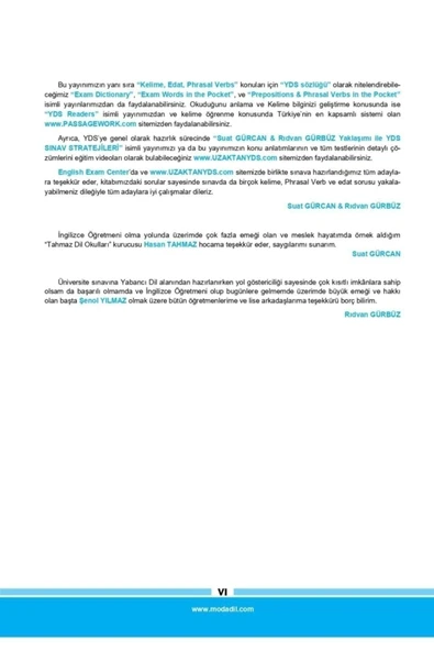 Modadil Yds Tamamı Çözümlü Modüler Soru Bankası Set - Resim 3