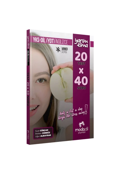 Modadil Yayınları Modadil YKS-DİL (Ydt) İngilizce- Yarım Elma - 20X40 - Mini Test ürün görseli