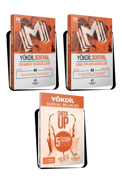 Modadil YÖKDİL SOSYAL - Kazandıran SET B Yayınları ürün görseli