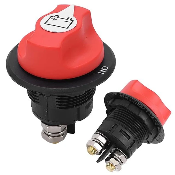 Powermaster Akü Şalteri 100A 2P 12-24V On-Off (IC-275C) ürün görseli 1