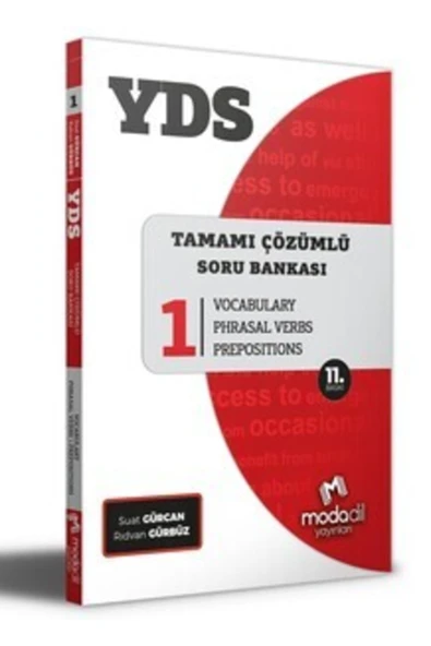 Modadil Yds Soru Bankası-1 Vocabulary Çözümlü 12. Baskı Yayınları ürün görseli