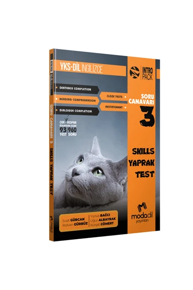 Modadil Yayınları Modadil YKSDİL Soru Canavarı 3 - Skills Yaprak Test ürün görseli