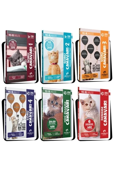 Modadil YKSDİL Soru ve Deneme Canavarı Seti (6 Kitap) Yayınları ürün görseli