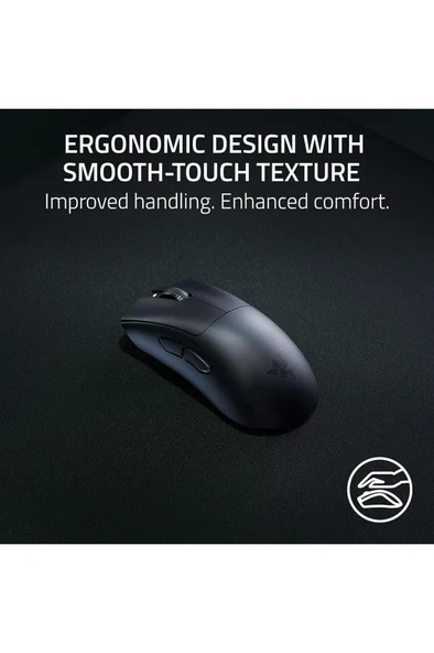Razer Deathadder V3 Hyperspeed RZ01-05140100-R3G1 Şarjlı Ergonomik Optik Kablolu/Kablosuz Oyuncu Mouse Outlet - Resim 5
