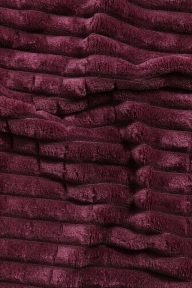 Merinos Modern Line 3 Parça Battaniye Seti - Pudra - Resim 11