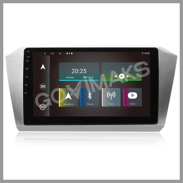 VOLKSWAGEN PASSAT B8 METALİK GRİ UYUMLU 8GB RAM 128GB HAFIZA ANDROID MULTIMEDIA - Resim 10