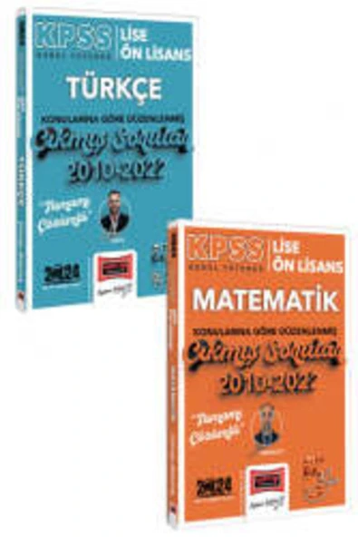 Yargı Yayınları 2024 KPSS Lise Ön Lisans Genel Yetenek Çıkmış Sorular Seti ürün görseli