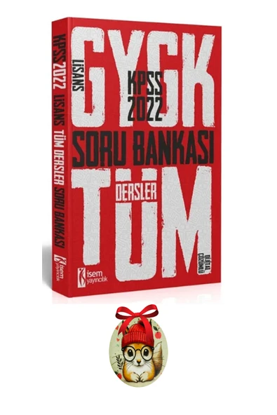 İsem Yayıncılık Isem 2022 Kpss Lisans Tüm Dersler Soru Bankası ürün görseli
