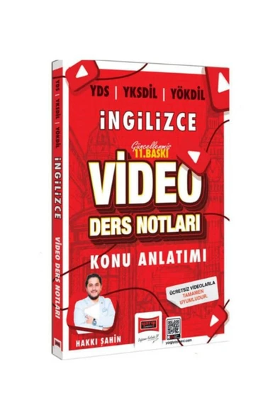 Yargı Yayınları Hakkı Şahin YDS YÖKDİL YKSDİL İngilizce Video Ders Notları - Resim 2