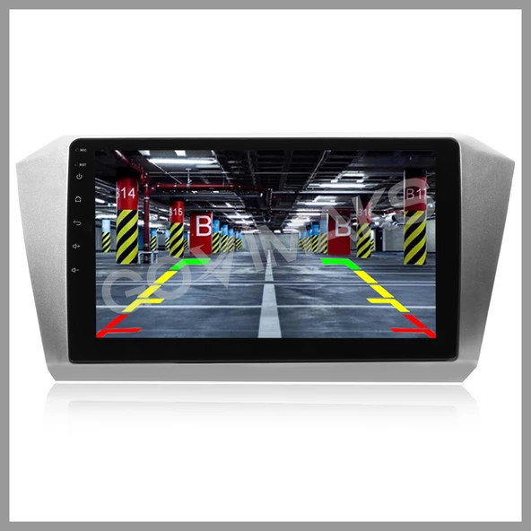 VOLKSWAGEN PASSAT B8 METALİK GRİ UYUMLU 8GB RAM 128GB HAFIZA ANDROID MULTIMEDIA - Resim 3