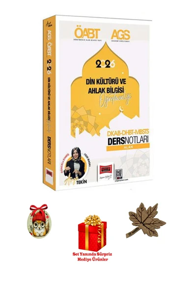 Yargı Yayınları 2026 Asya Tekin Meb Ags Öabt Dkab Din Kültürü Ve Ahlak Bilgisi Asya Tekin Ders Notları (4 HEDİYELİ) ürün görseli