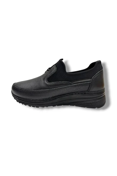 Malawi 3571-26 Hakiki Deri Anatomik Ultra Soft Kadın Ayakkabı - Resim 3